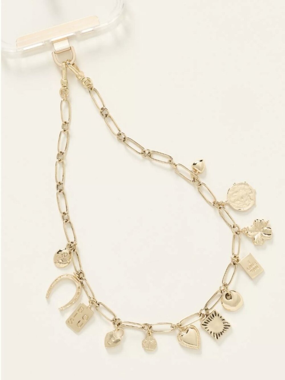 By Anthropologie Multi-Charms Phone Chain